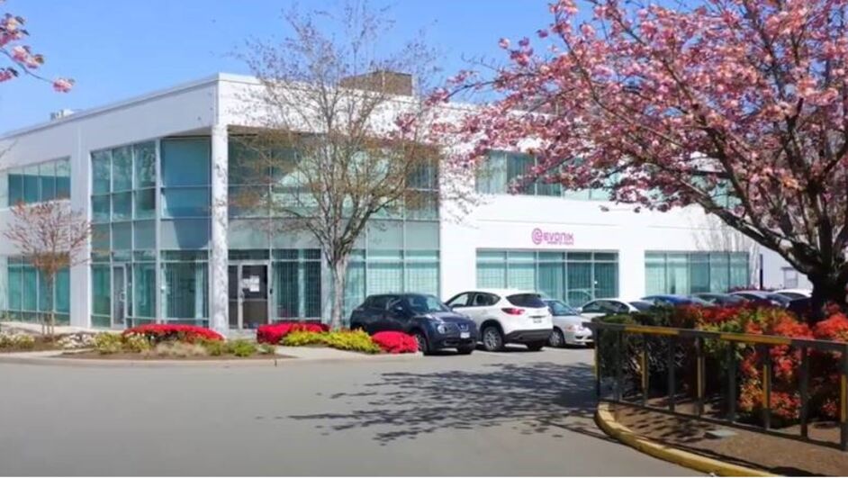 Evonik Health Care site at Vancouver