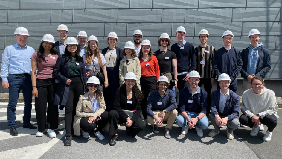 Unitech and Femtec interns visiting Marl Chemical Park in 2023